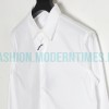 Prada - 23SS Silver Border Beaded Long Seeve Shirt