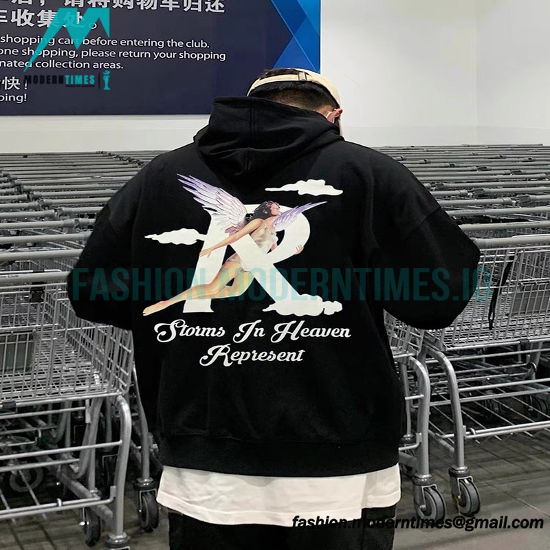 Represent - 23FW Angel Print Hoodie