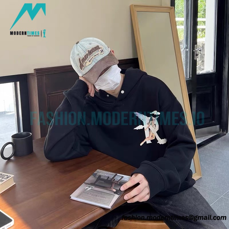 Represent - 23FW Angel Print Hoodie