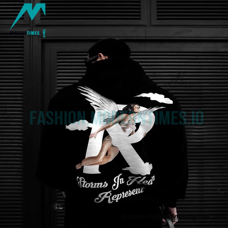 Represent - 23FW Angel Print Hoodie
