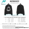 Represent - 23FW Megalodon Print Hoodie