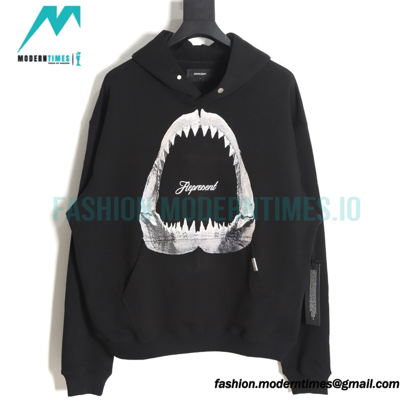 Represent - 23FW Megalodon Print Hoodie