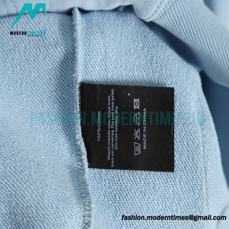 Represent - 23FW Washed Embroidered Tri-color Letter Hoodie