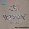 Represent - 23FW Washed Embroidered Tri-color Letter Hoodie