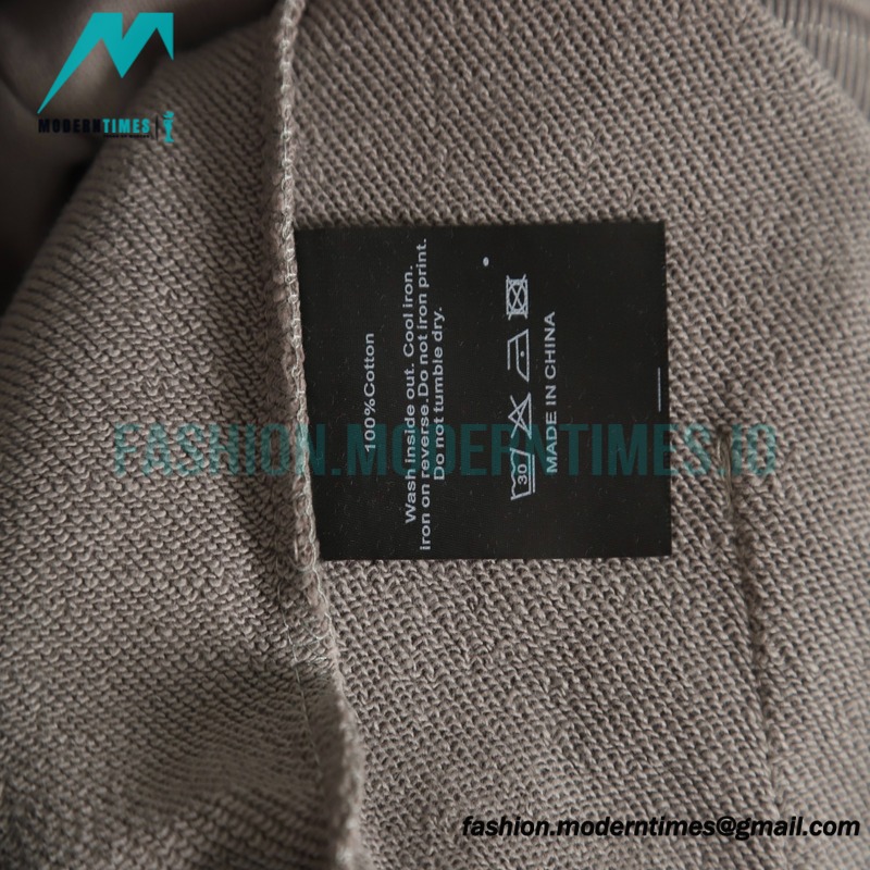 Represent - 23FW Washed Embroidered Tri-color Letter Hoodie