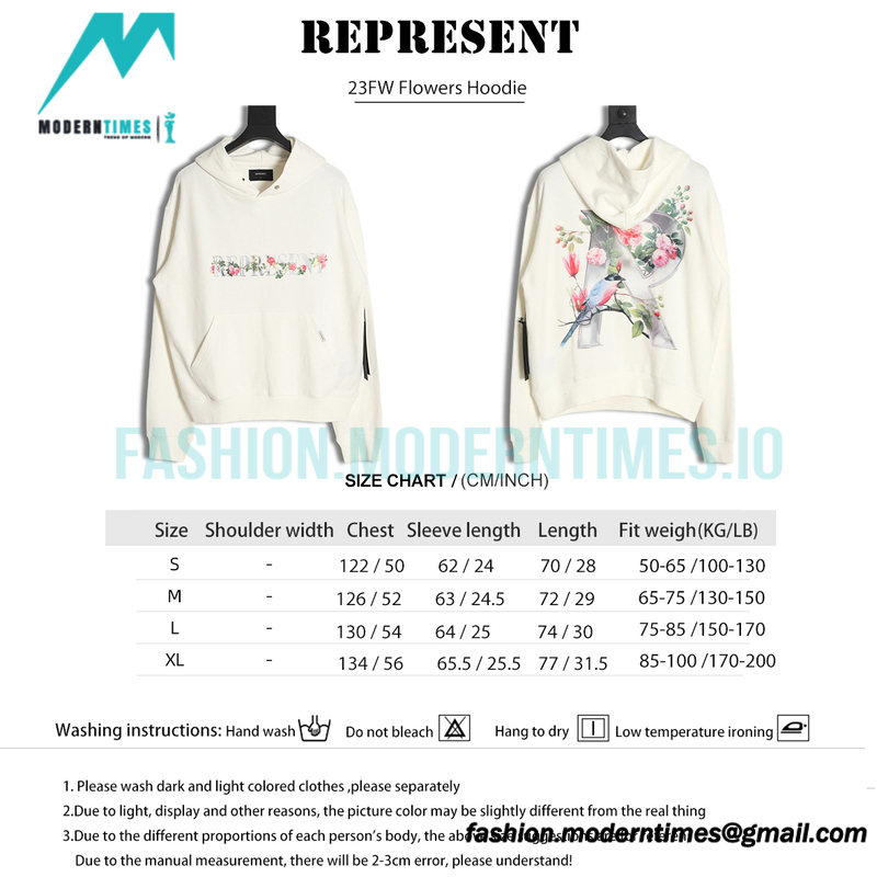 Represent - 23FW Flowers Hoodie