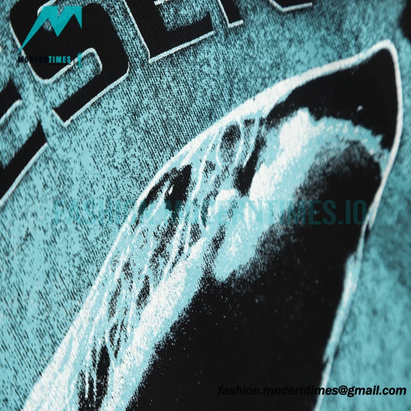  Represent - 23FW Blue Shark Hoodie