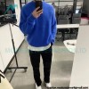 Represent - 22FW Solid Color Mohair Crew Neck Sweater