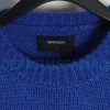 Represent - 22FW Solid Color Mohair Crew Neck Sweater