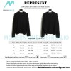 Represent - 22FW Solid Color Mohair Crew Neck Sweater
