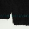 Represent - 22FW Solid Color Mohair Crew Neck Sweater