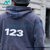 RRR -123 Wash To Make Old Cross Hoodie