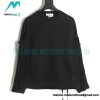 Stone Island - 22SS Shadow Series spliced Deconstructed Crew-neck Hoodie