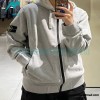 Stone Island - Classic Solid Color Logo Zipper Hoodie