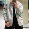 Stone Island - Classic Solid Color Logo Zipper Hoodie