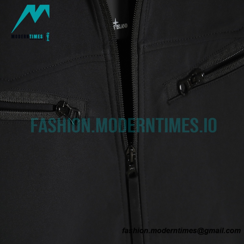 Stone Island - 23SS Solid Color Soft Shell Shirt Jacket