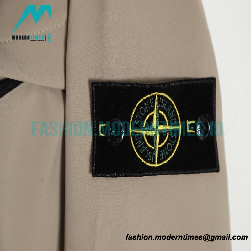 Stone Island - 23SS Solid Color Soft Shell Shirt Jacket