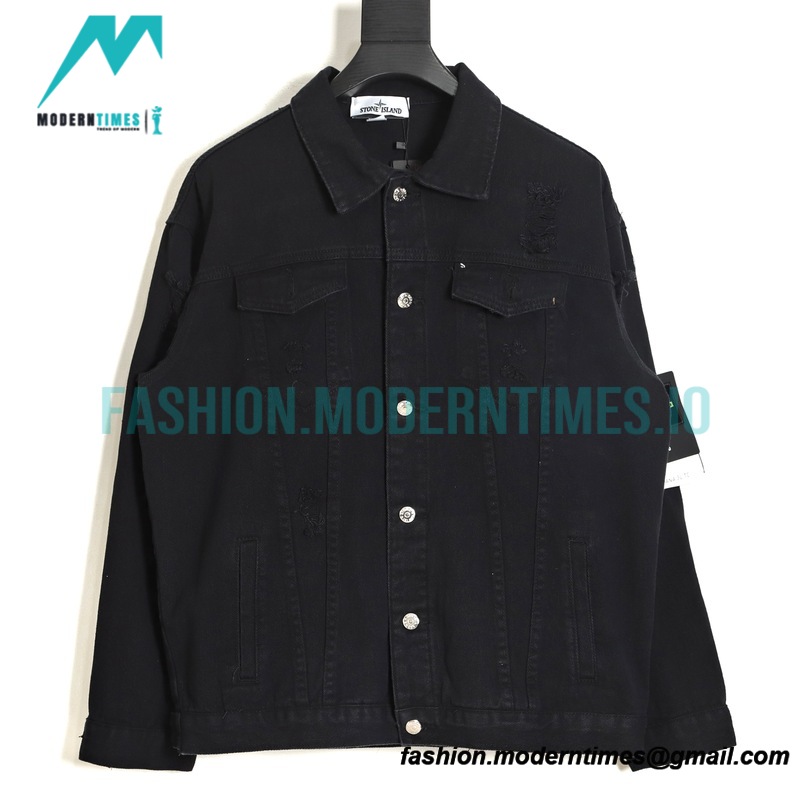 Stone Island - Washes Old Denim Jackets