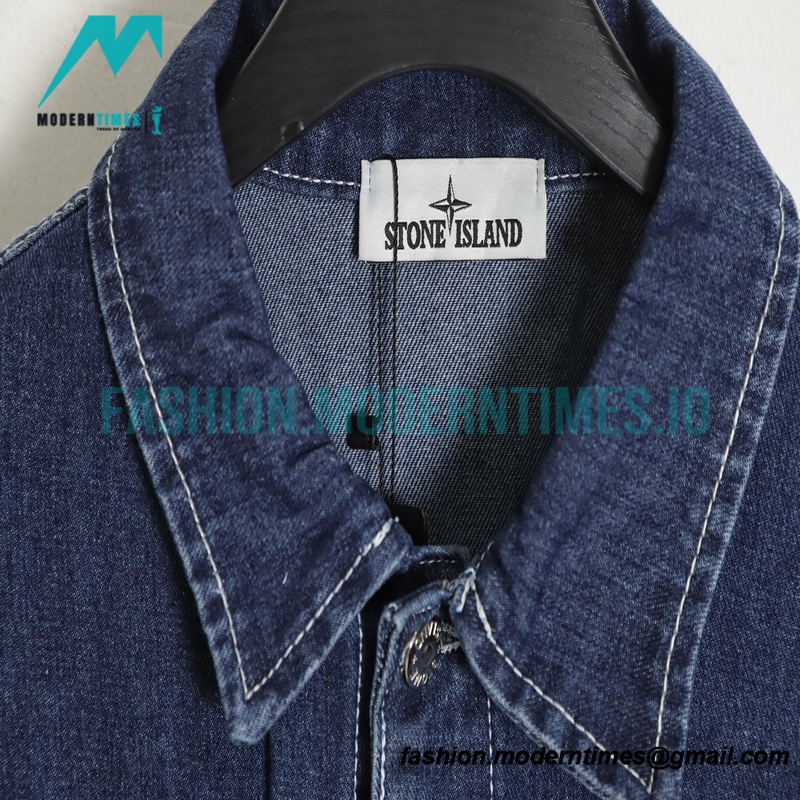Stone Island - Washes Old Denim Jackets