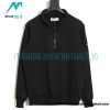 Stone Island - Standing Collar Half Zipper Mink Long-sleeved Hoodie Jacket