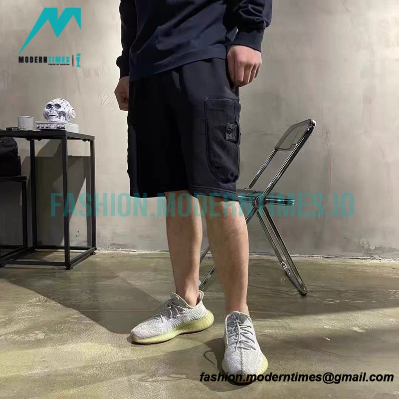 Stone Island - 21SS Shadow Series Black Label Shorts Pants
