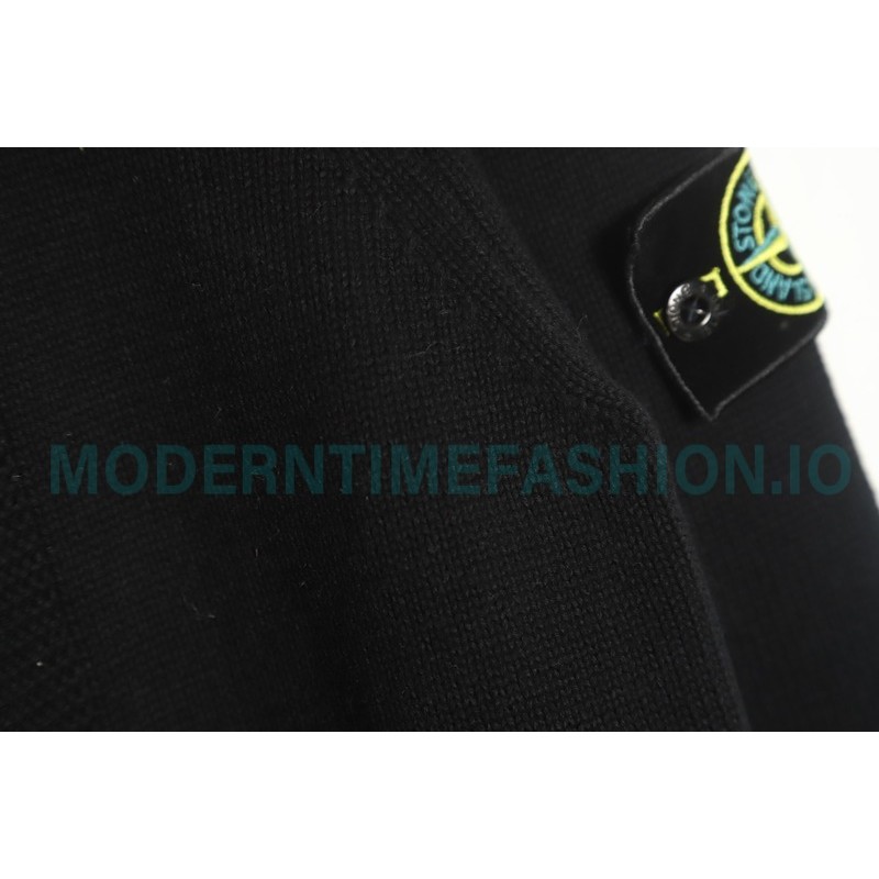 Stone Island - Jacquard Wool Blend Knit Sweater
