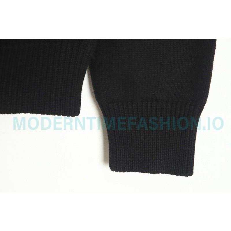 Stone Island - Jacquard Wool Blend Knit Sweater