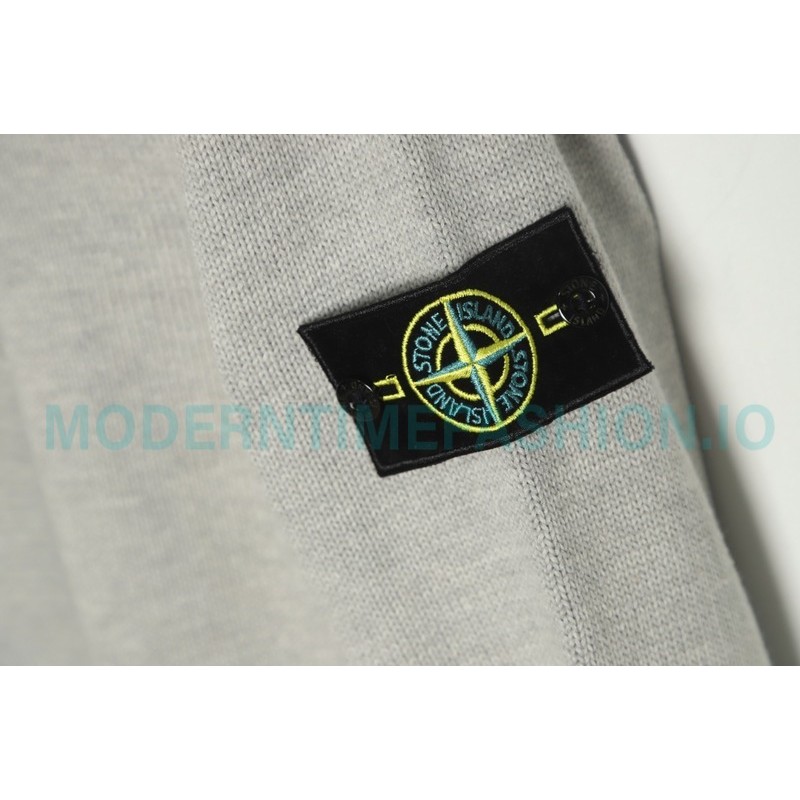 Stone Island - Jacquard Wool Blend Knit Sweater