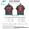 Saint Michael - Dark Madonna Printed Short-sleeved T-shirt