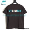 Saint Michael - Black Three-faced Man Made Old Printed Short-sleeved T-shirt