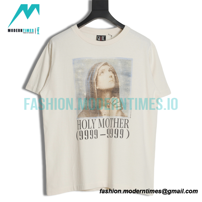  Saint Michael - Prayer Printed Short-sleeved T-shirt