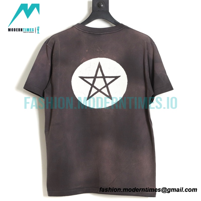 Saint Michael - SA Co-branded Dice Print Wash Short Sleeve T-shirt