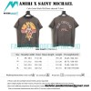 Amiri - Saint Michael - Color Saint Wash Old Short-sleeved T-shirt