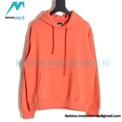 Stussy - Letter Logo Embroidered Hoodie