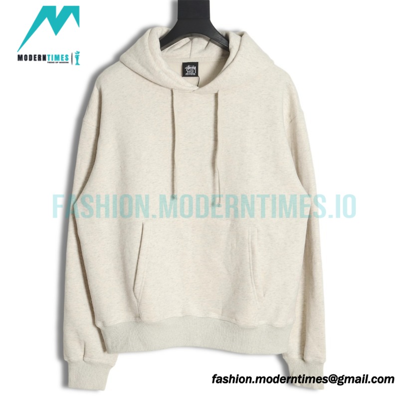 Stussy - Letter Logo Embroidered Hoodie