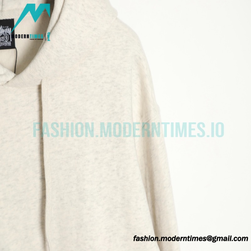 Stussy - Letter Logo Embroidered Hoodie
