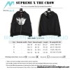 Supreme Week 4 - The Crow co-branded Zip Up Hooded Sweatshirt