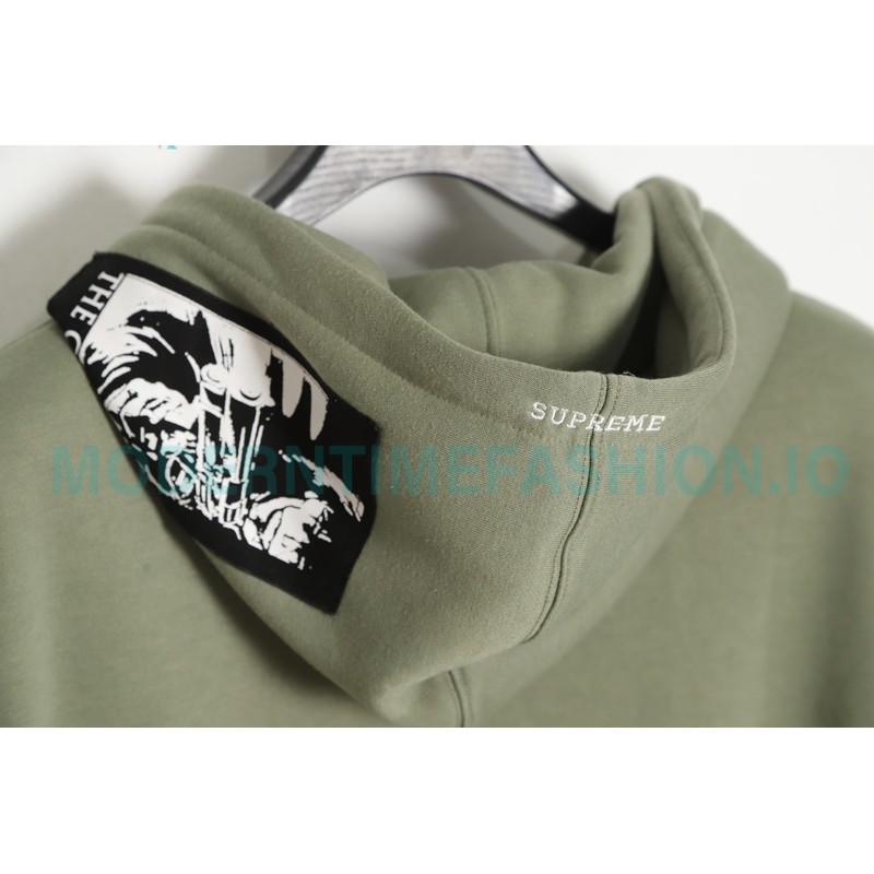 Supreme Week 4 - The Crow co-branded Zip Up Hooded Sweatshirt