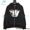 Supreme Week 4 - The Crow co-branded Zip Up Hooded Sweatshirt