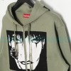 Supreme Week 4 - The Crow co-branded Zip Up Hooded Sweatshirt