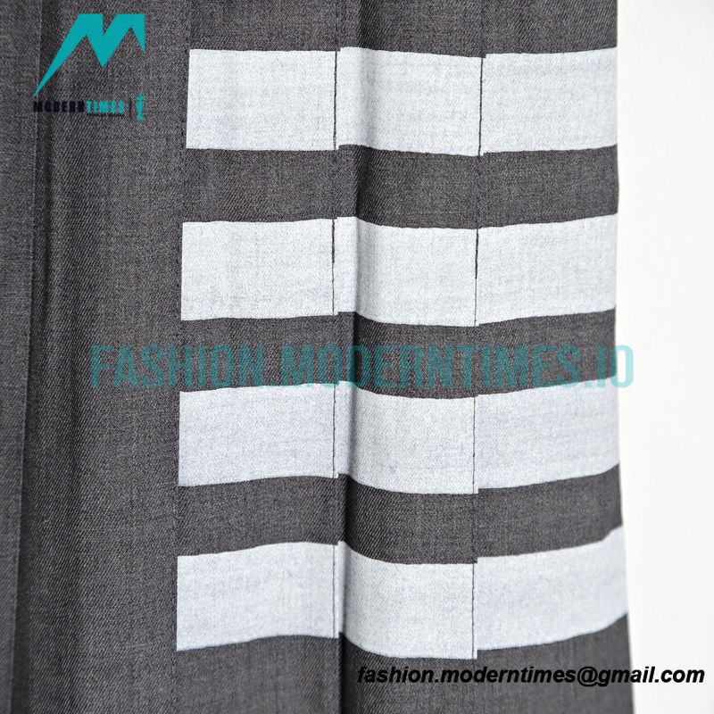 Thom Browne - 23SS Irregular Webbed Pleated Skirt