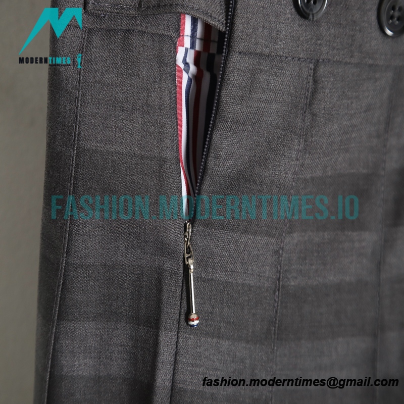 Thom Browne - 23SS Irregular Webbed Pleated Skirt