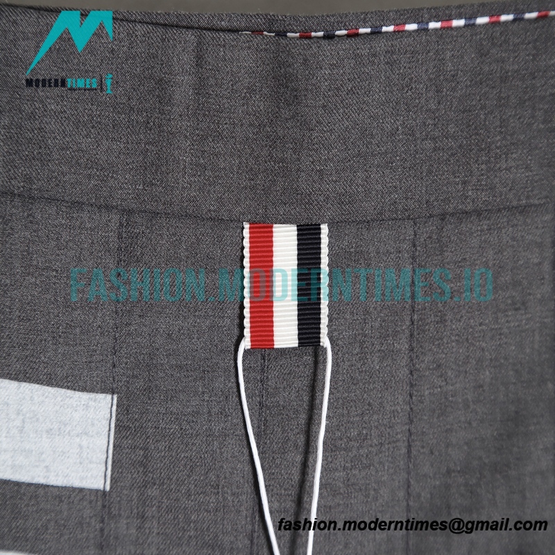 Thom Browne - 23SS Irregular Webbed Pleated Skirt
