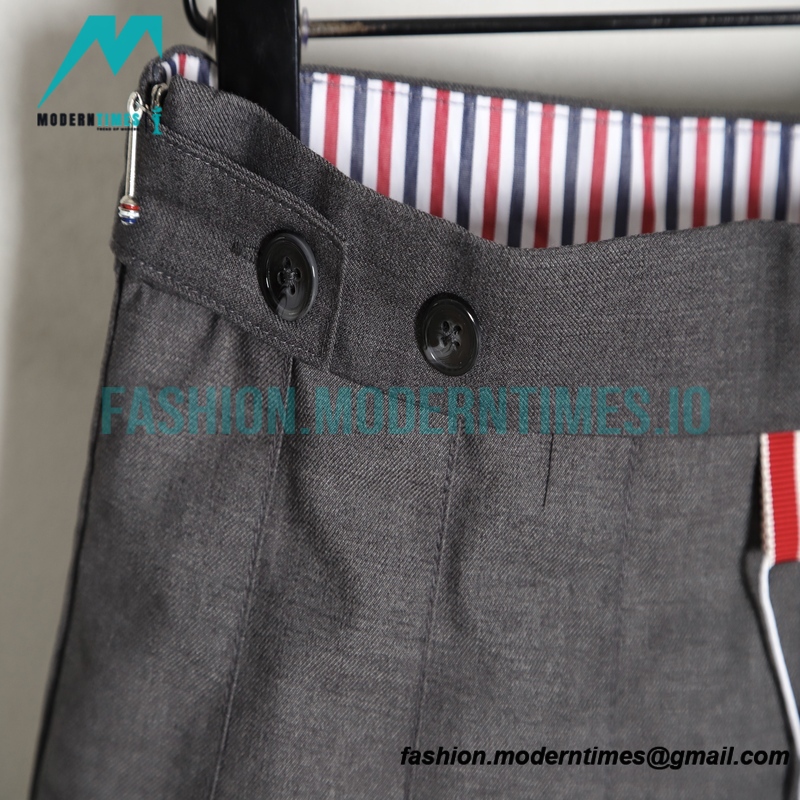 Thom Browne - 23SS Irregular Webbed Pleated Skirt