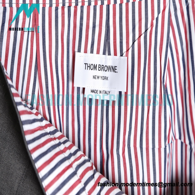 Thom Browne - 23SS Irregular Webbed Pleated Skirt