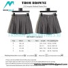  Thom Browne - 23SS Irregular Webbed Pleated Skirt