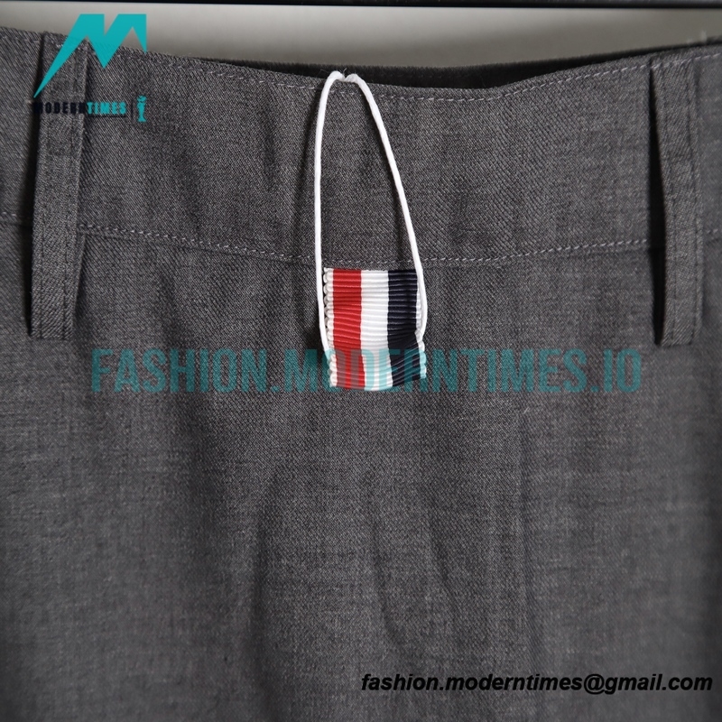  Thom Browne - 23SS Irregular Webbed Pleated Skirt