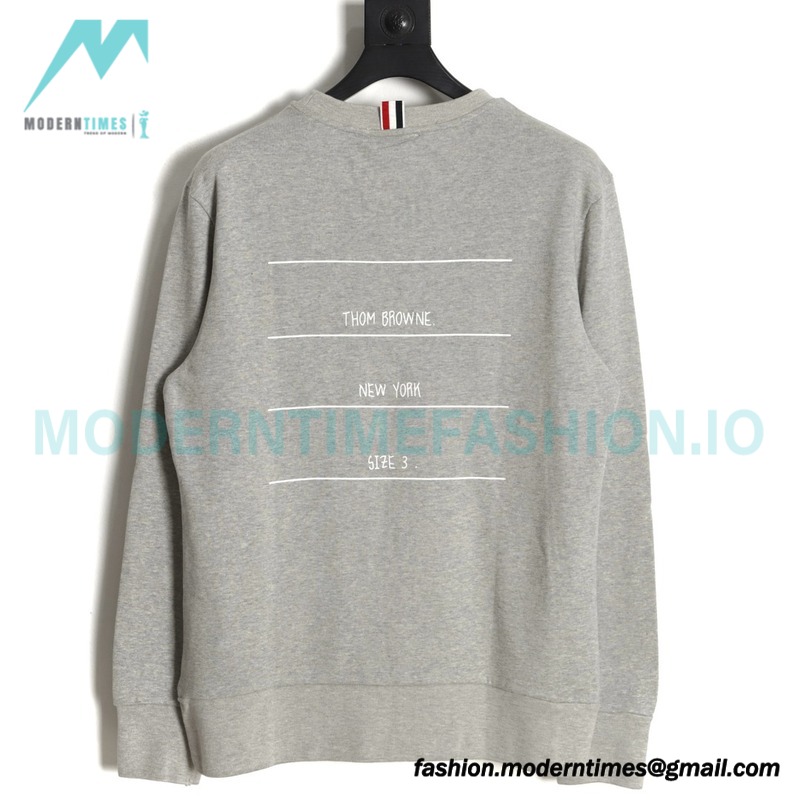 Thom Browne - Classic Back Digital Print Hoodie