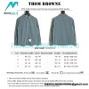 Thom Browne - 23SS 4-Bar Smoke Cyan Flannel Long-sleeved Shirt Jacket