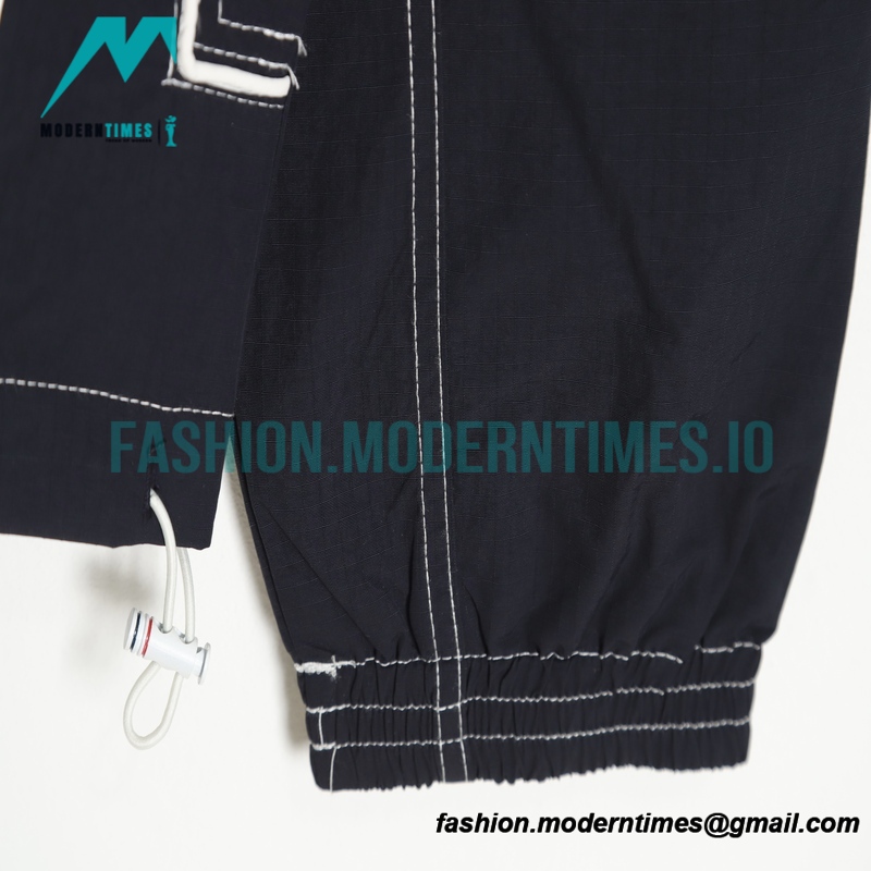 Thom Browne - Lines Nylon Woven Trench Coat